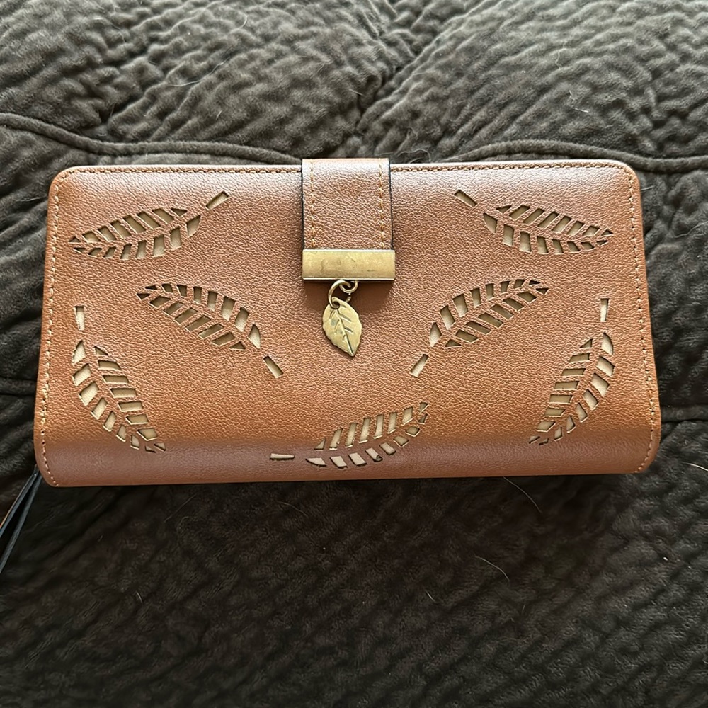 Beautiful brown wallet